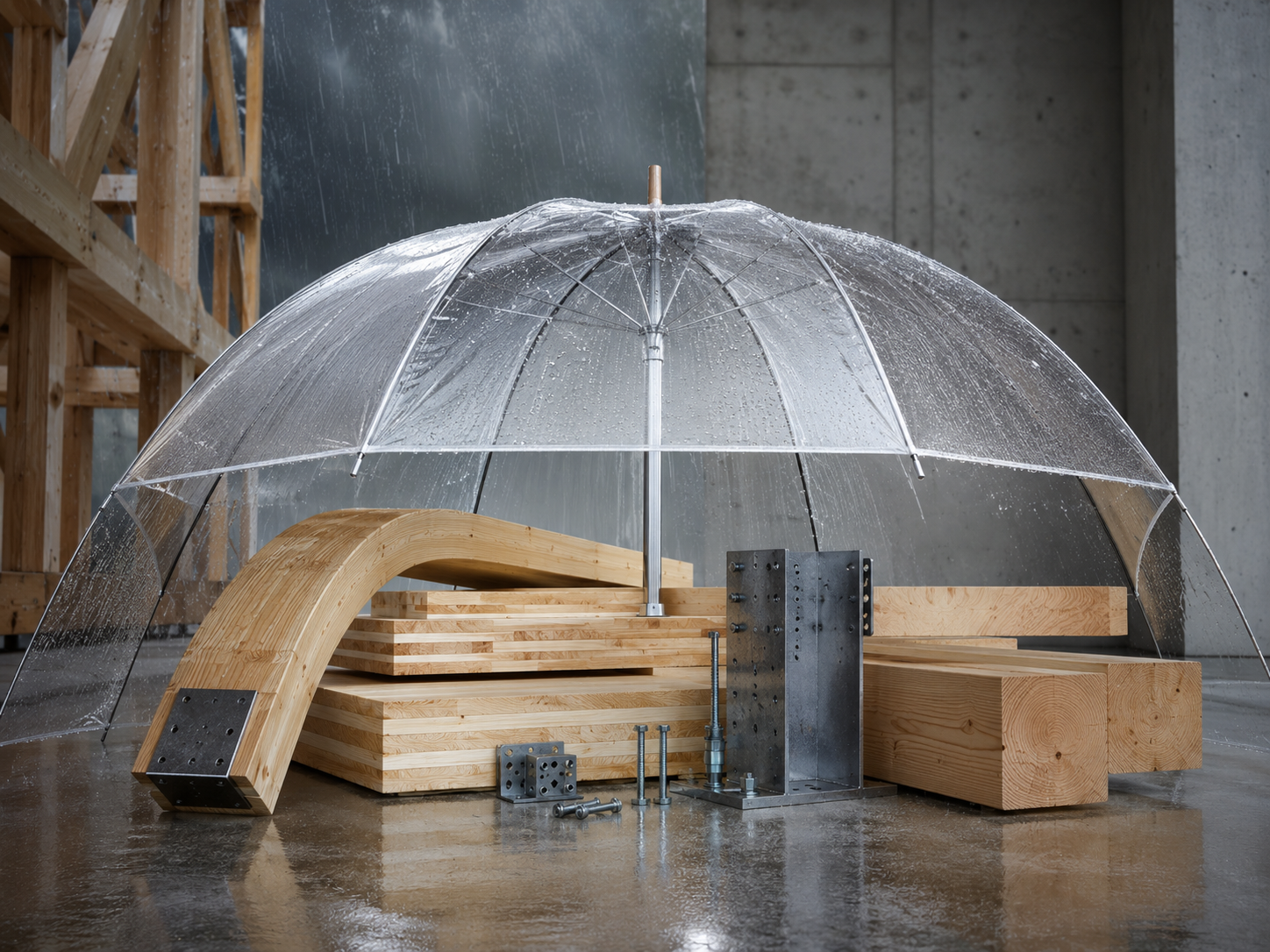 Moisture management in timber